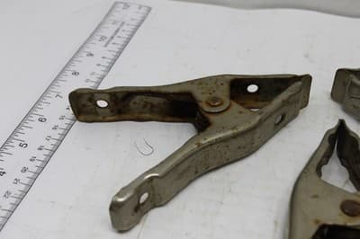 3 Vintage Pony USA 2-Inch Spring Clamps 4 Inch Length No. 3202 Made In USA USED - Thumbnail 2