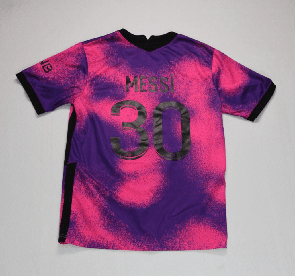 2021-22 Nike Lionel Messi PSG Jersey S White Pink Paris Saint Germain #30 - Thumbnail 4