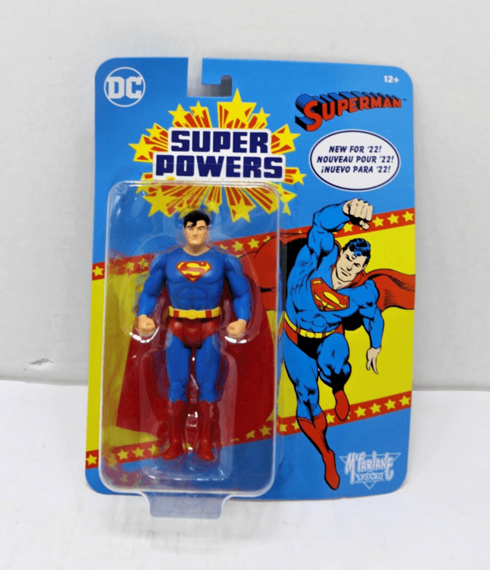 McFarlane Toys DC Superpowers Superman 5" Action Figure, 2022 NEW-R-490 - Image 1