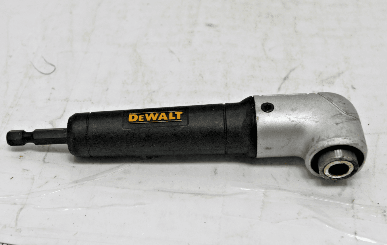 DEWALT Right Angle Attachment, Impact Ready (DWARA120), Black USED - Thumbnail 4