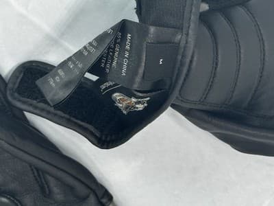 Harley-Davidson Men's Centerline Leather Gloves, Black Medium 98251 - Thumbnail 3