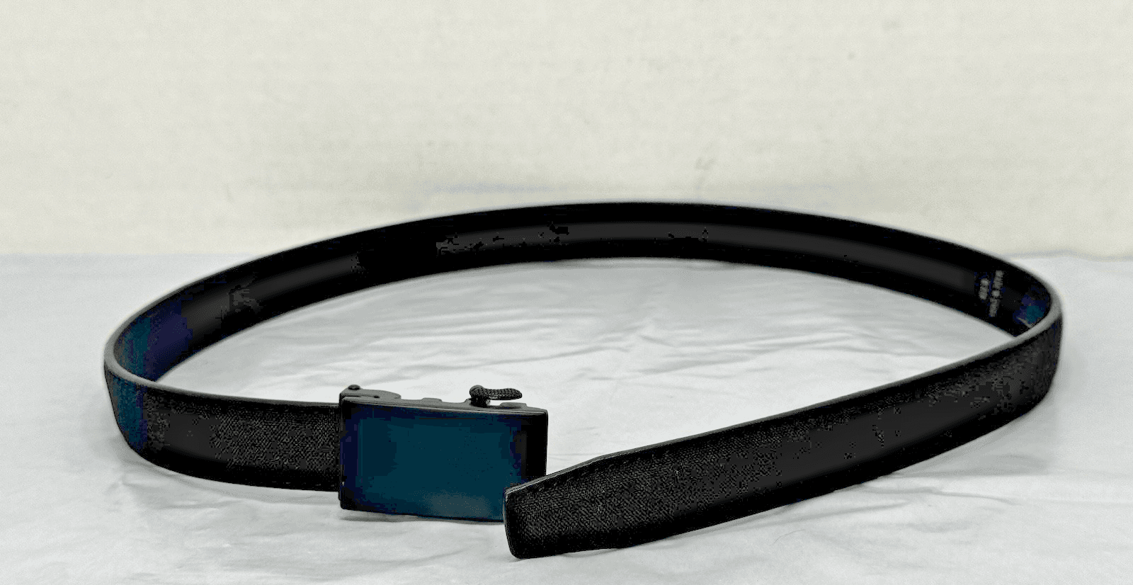 Mission Boy’s Ratchet Belt 28" Adjustable, Black Buckle-black - Image 1
