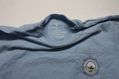 Southern Point Co Shirt Size L Long Sleeve Casual Cotton Shirt - Thumbnail 3