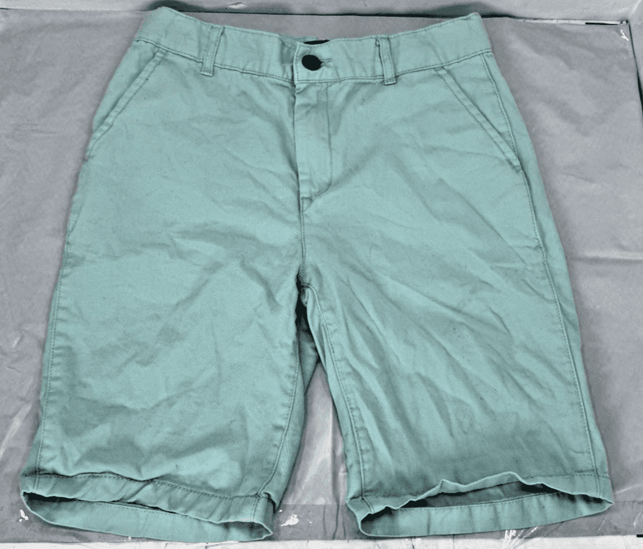 Place Shorts Boys 12 Teal Casual 100% Cotton Summer - Image 1