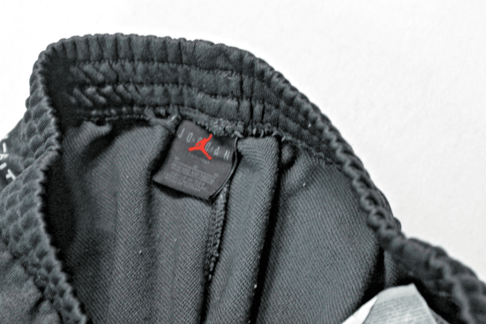Jordan Kids Sweatpants Black Red Logo Jogger Pants Size M (10-12 YRS) Y2K - Thumbnail 5