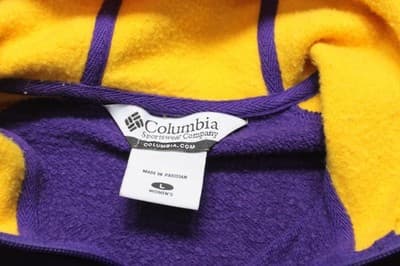 LSU Tigers Columbia Jacket Women’s Large Fleece VTG College Louisiana NCAA SEC - Thumbnail 4