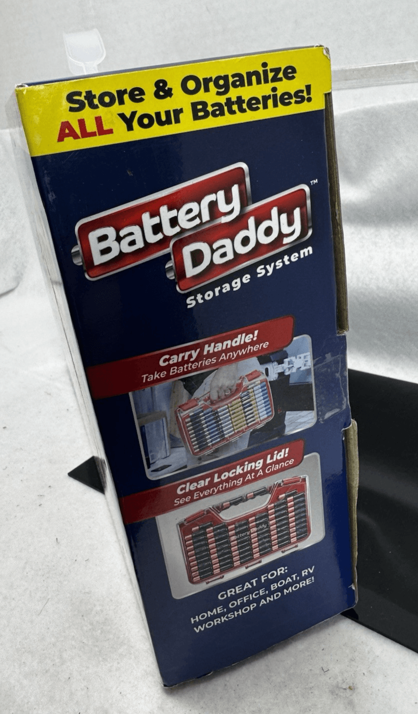 180 Battery Daddy Storage System Caddy Organizer with Case and Tester. - Thumbnail 4