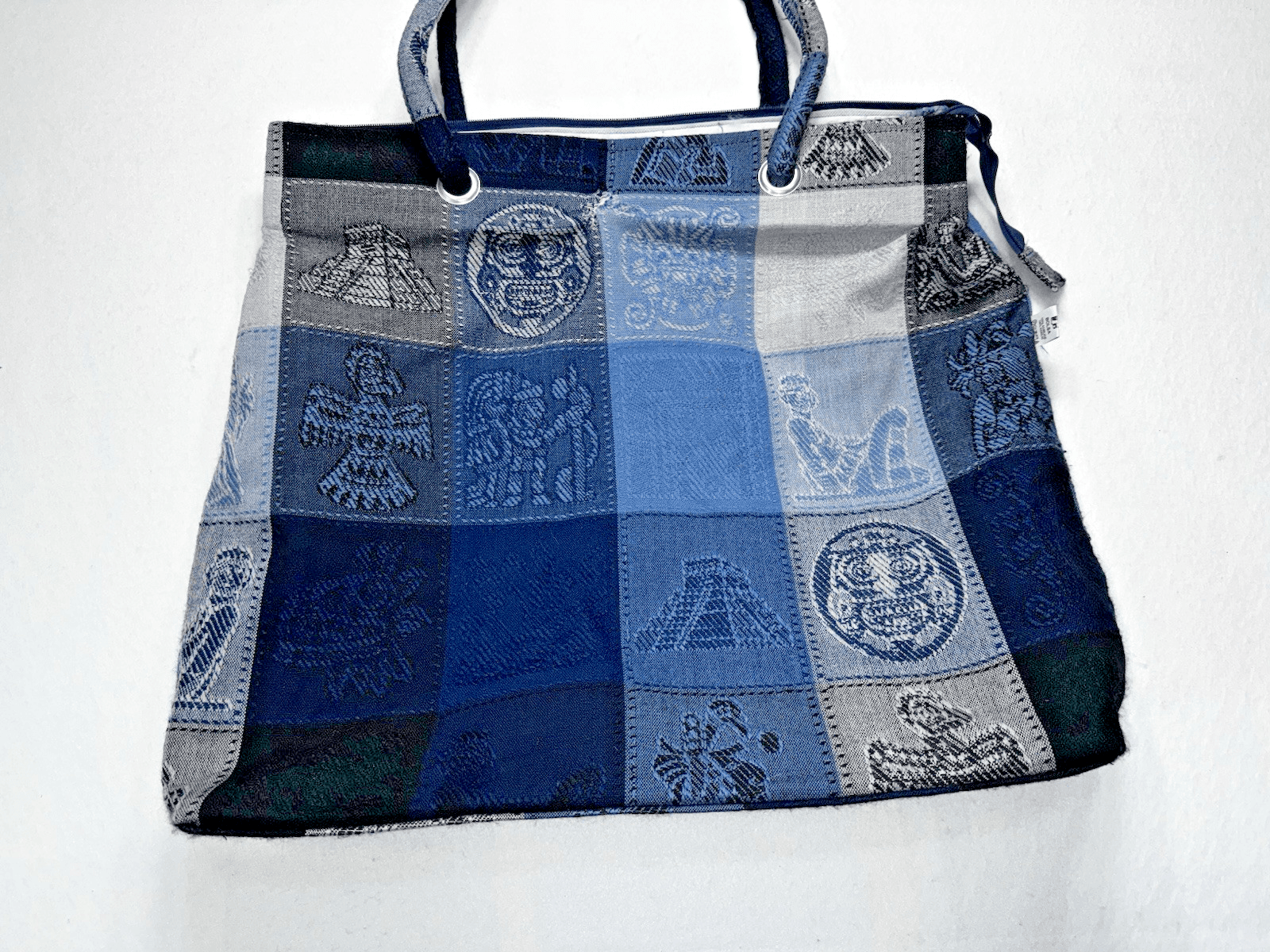 Large Handmade Tote Bag With The Dallas Cowboys Star And Name Sewed Onto It - Thumbnail 9