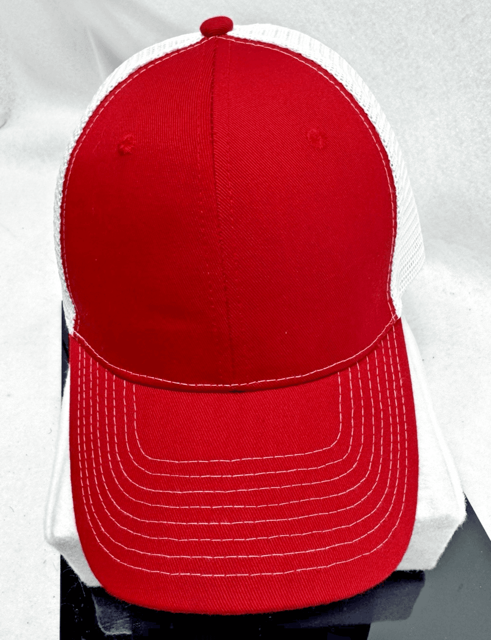 SweetCaps Trucker Style Hat Mesh Back Baseball Plain Blank Cap One Size Fits ALL