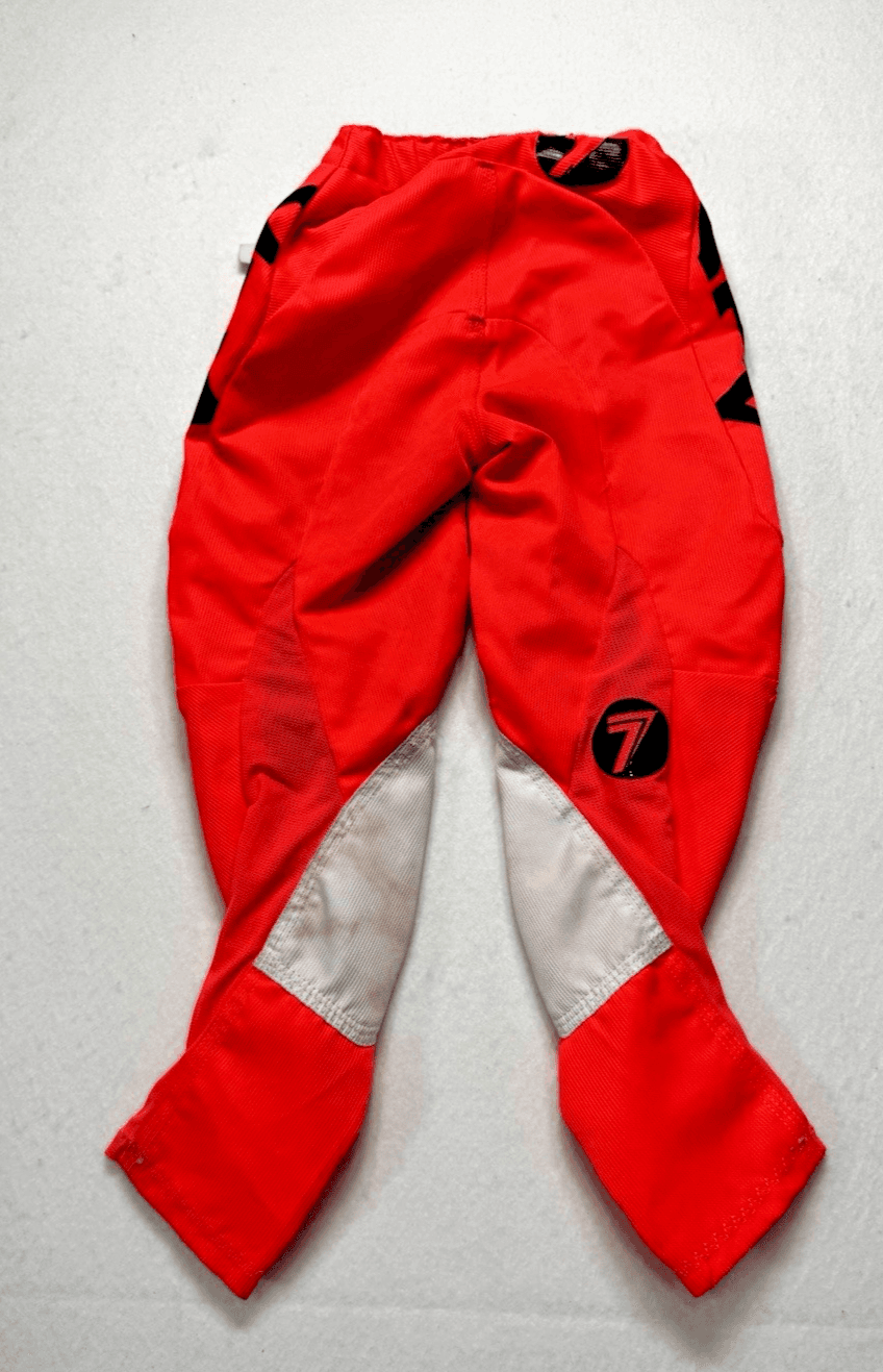 Fox Racing Pants Youth 18 Orange Black 180 Motocross MX Dirt Bike Off Road - Thumbnail 5