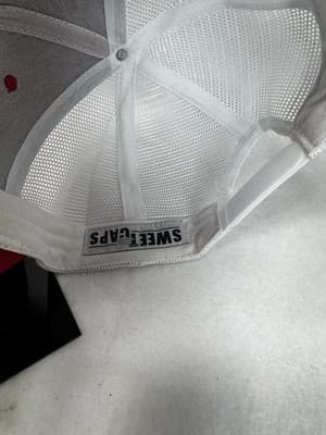 SweetCaps Trucker Style Hat Mesh Back Baseball Plain Blank Cap One Size Fits ALL - Thumbnail 3