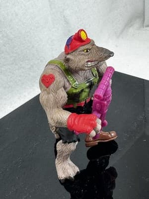 Dirtbag Teenage Mutant Ninja Turtles TMNT 1991 Playmates Vintage - Thumbnail 3