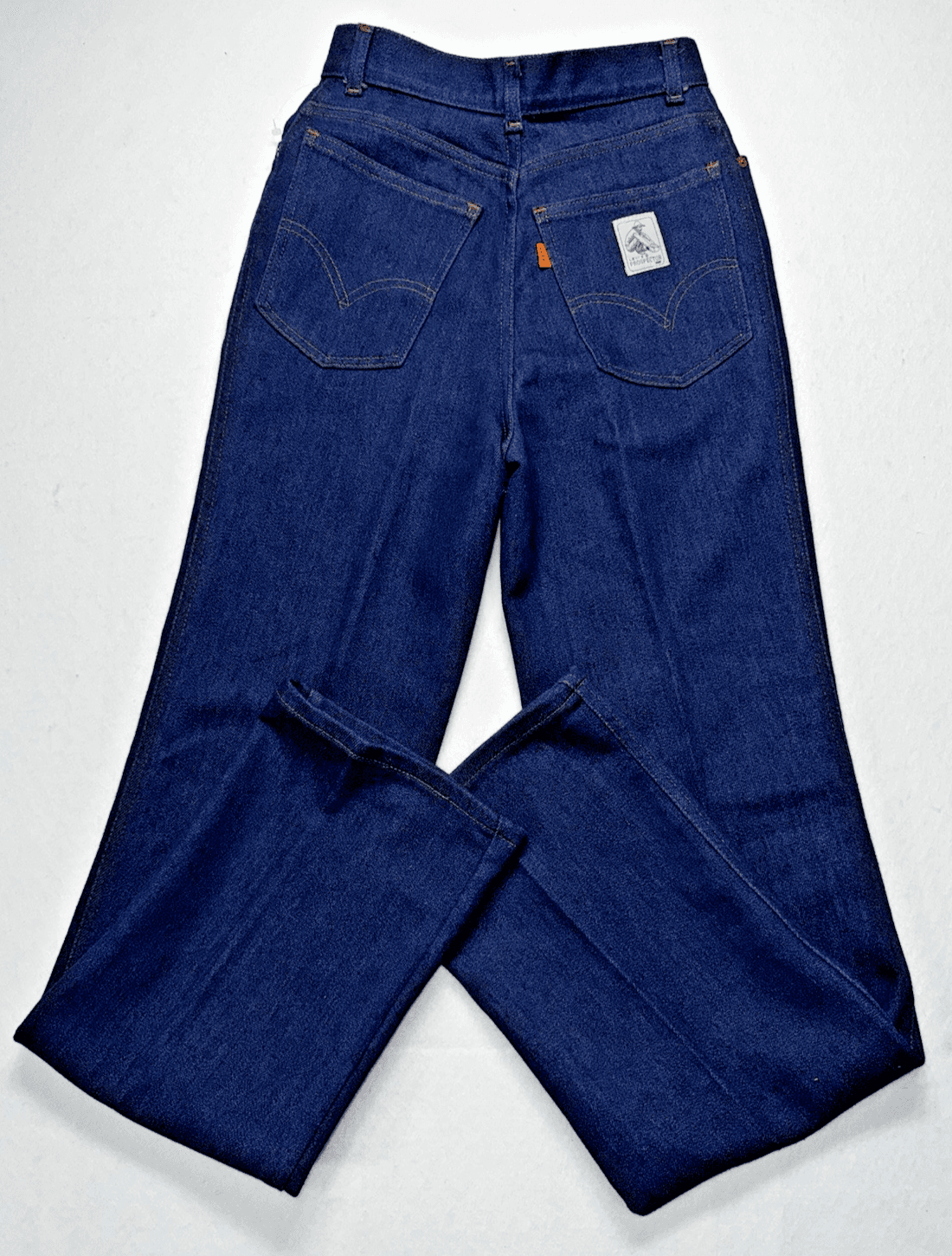 Vintage 70s 80s? Levis Prospector High Rise Wide Leg Jeans True Blue Sz 6