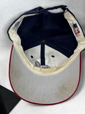 Cleveland Indians Hat Cap Strap Back Chief Wahoo MLB Baseball Adult OSFA - Thumbnail 5