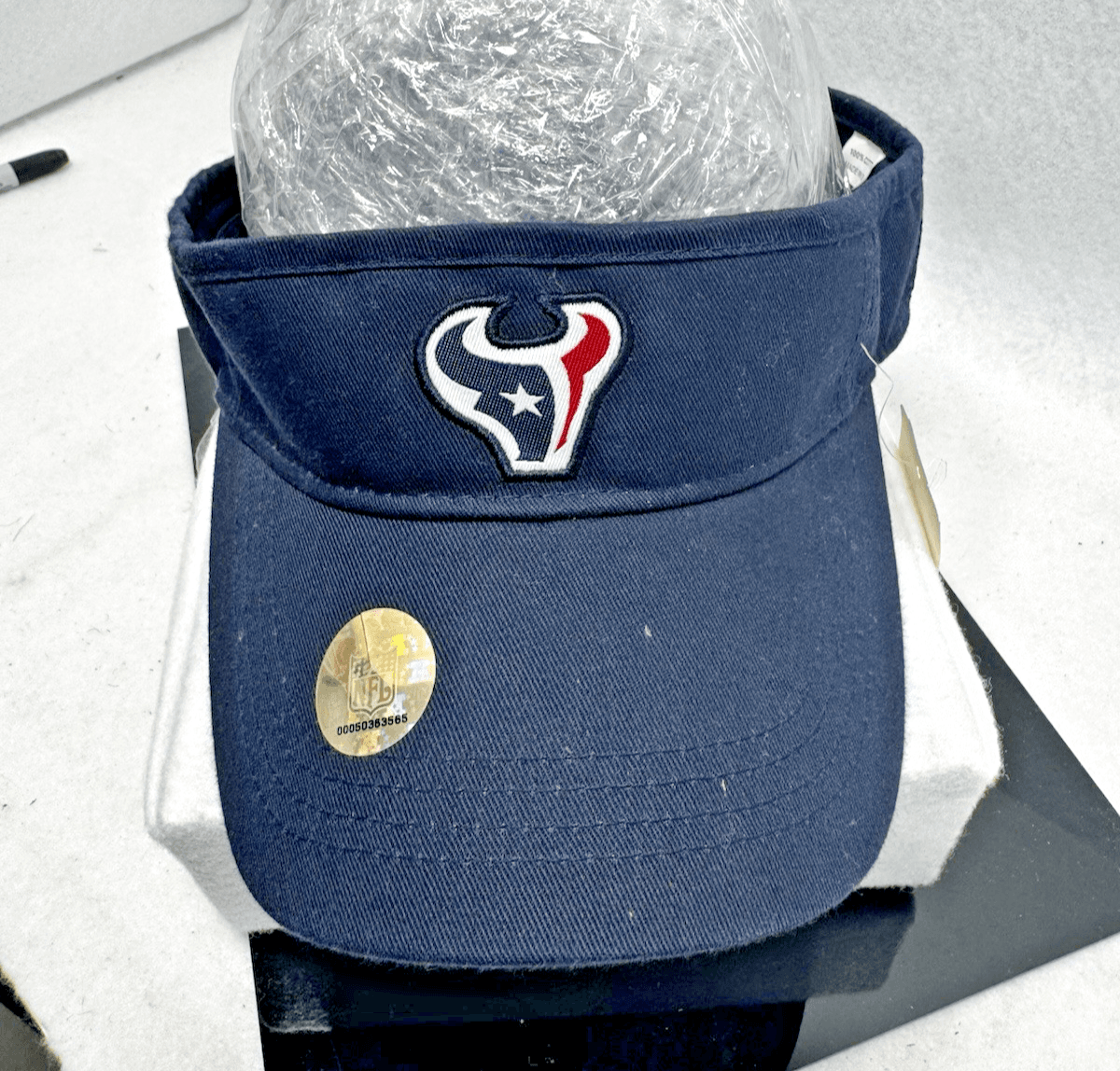 Houston Texans Adjustable NFL Visor - Osfa - Sample - Image 1