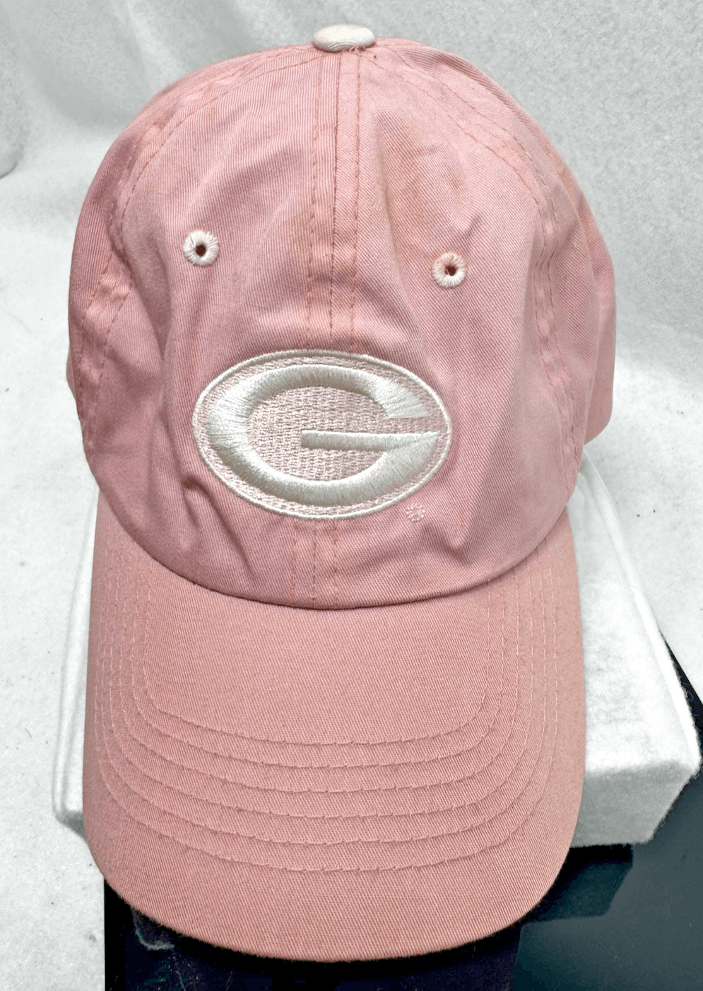 Reebok NFL Georgia Bulldogs Pink Baseball Cap Hat Adjustable