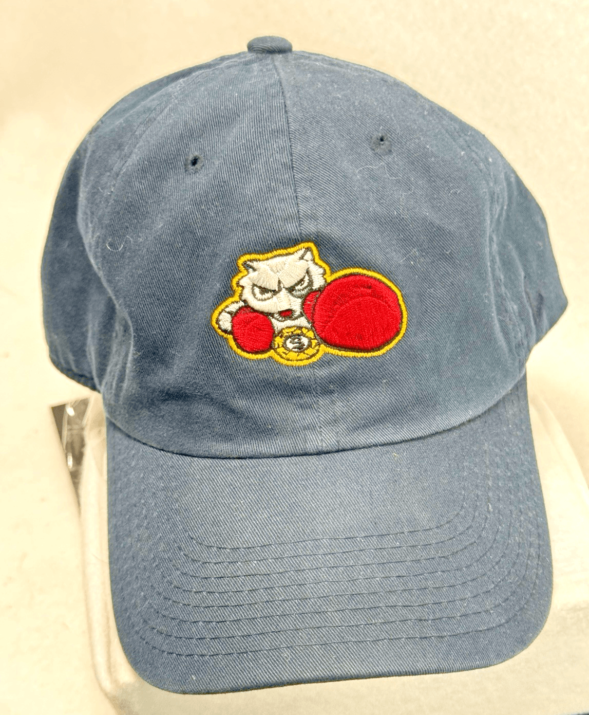 Y2K Zephyr Fightin’ Squirrels Navy Blue Men’s XX Size Baseball Hat Fitted