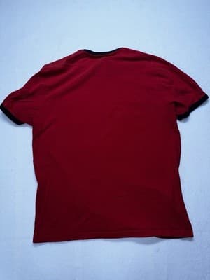 Deadpool Shirt Mens Large Red Crew Neck Short Sleeve Graphic Stretch Pullover - Thumbnail 6