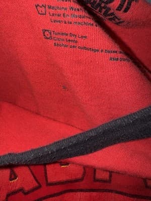Deadpool Shirt Mens Large Red Crew Neck Short Sleeve Graphic Stretch Pullover - Thumbnail 5
