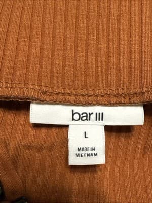 Bar III Pencil Skirt Size Large Rust Color - Thumbnail 3