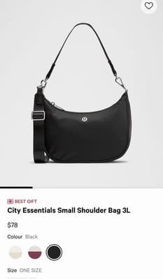 Lululemon City Essentials Shoulder Bag 3L Monogram Jacquard NWT - Thumbnail 7