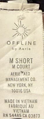 OFFLINE by Aerie Real Me XTRA 7/8 High-Rise Buttery Soft Black Leggings Size M - Thumbnail 4