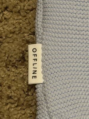 OFFLINE By Aerie Cool Down Quarter Zip Sweater Size: Small Color: Light Blue - Thumbnail 4