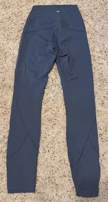Lululemon In Movement 7/8 Tight *Everlux 25" Green Blue Athleisure Leggings Sz 2 - Thumbnail 6