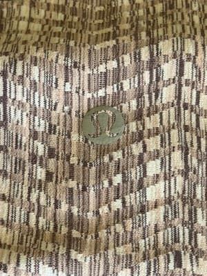 Lululemon Wunder Under Crop HR *Full-On Luon 21" Arrow Jacquard Antique Size:4 - Thumbnail 6