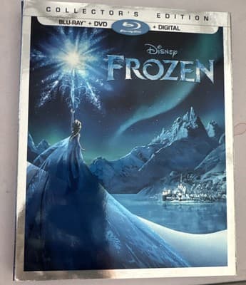 Disney Frozen Collectors Edition (Blu-ray + DVD + Digital, 2013) with Slipcover