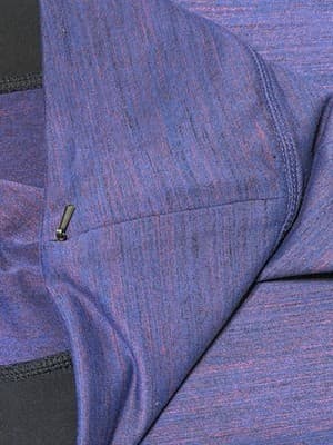 Tuff Athletics Women’s Stretch Leggings in a purple/blue heathered color Large - Thumbnail 6
