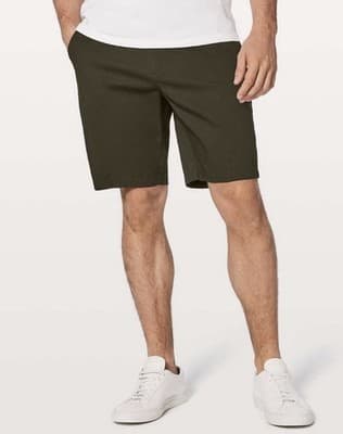 Lululemon Commission Short Slim *Chino 9" Color: Dark Olive Size: 32