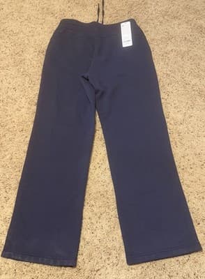 NWT CRZ Yoga Straight-leg Pants Color: Ink Blue Size: Medium 8/10 - Thumbnail 2