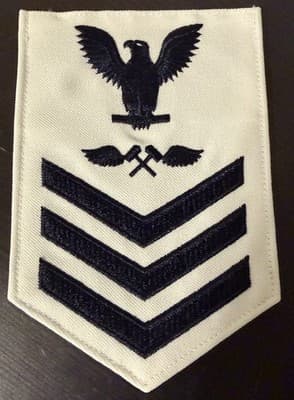 US Navy Rate Aviation Structural Mechanic 2nd Class Petty Officer Patch USN AM2
