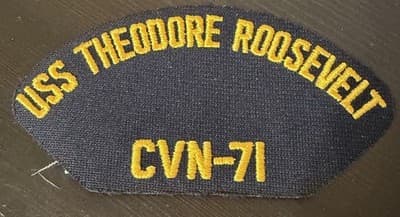 USS THEODORE ROOSEVELT CVN-71 US Navy Patch #859