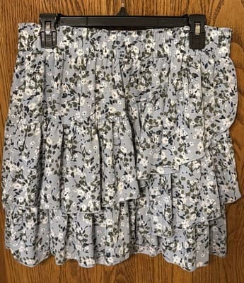 Lee Women's Floral Midi Skirt Size: Large NWT