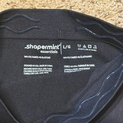 Shapermint Essentials High Waisted Shaping Leggings Color: Black Size: Large NWT - Thumbnail 4