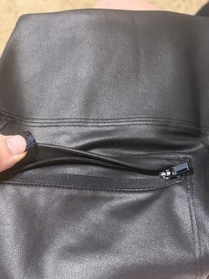 Athleta Delancey Moto Tight Leggings Track Pants Size:XS Color: Black (598323) - Thumbnail 4