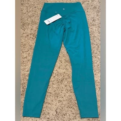 NWT CRZYoga Women’s Yoga Leggings Color: Cascadia Green Size: Small - Thumbnail 3