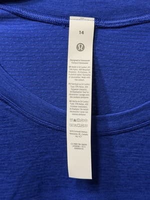 Lululemon Swiftly Tech Long Sleeve 2.0 *Race Color: Riverside Size 14 - Thumbnail 6
