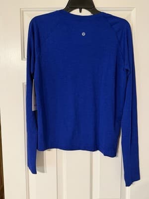 Lululemon Swiftly Tech Long Sleeve 2.0 *Race Color: Riverside Size 14 - Thumbnail 3