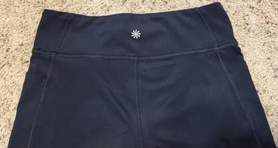 Athleta Girl Stash Your Treasures Ultra Flare W/Pockets Color:Black Size: Large - Thumbnail 2
