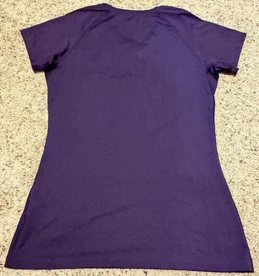 Nike Pro Women’s Short Sleeve Athletic Top Size: Large Color: Purple - Thumbnail 2