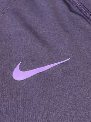 Nike Pro Women’s Short Sleeve Athletic Top Size: Large Color: Purple - Thumbnail 5