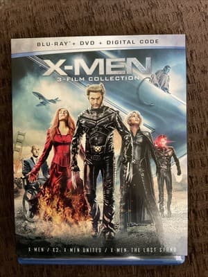 X-MEN - 3-Film Collection - Blu-ray + DVD + Digital Code -