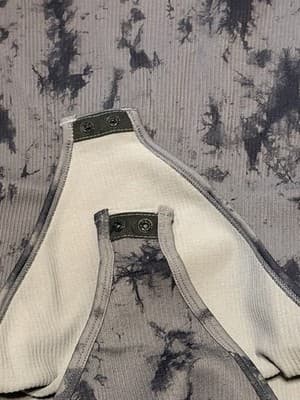 NWOT OQQ Bodysuits Ribbed Sleeveless Bodysuit Size Large - Thumbnail 3