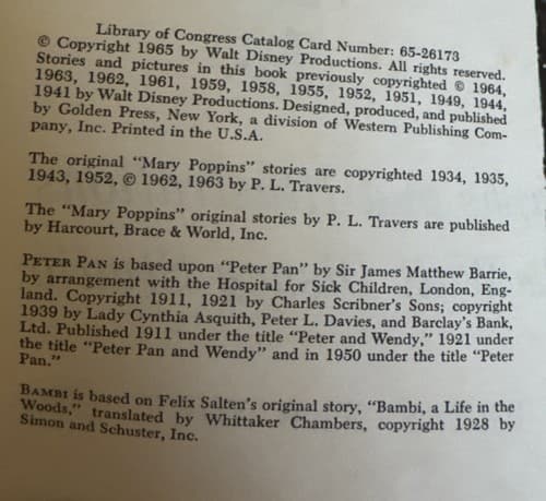 Vintage 1965 Walt Disney “STORIES FROM OTHER LANDS” The Wonderful World. - Thumbnail 2