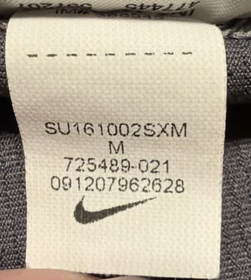 Nike Women's Pro Cool Training Tank Top in the color Dark Grey Heather Size M - Thumbnail 5
