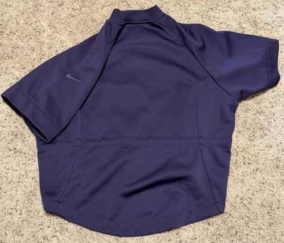Nike Therma Sphere Women's Short Sleeve Training Top. EUC Medium Purple - Thumbnail 2