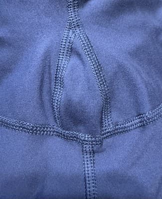 OFFLINE By Aerie Women's The Hugger 5" Bike Short Size: XL Color: Blue With 😊 - Thumbnail 5